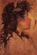 VELAZQUEZ, Diego Rodriguez de Silva y Study of Head-portrait of Abolo Spain oil painting reproduction